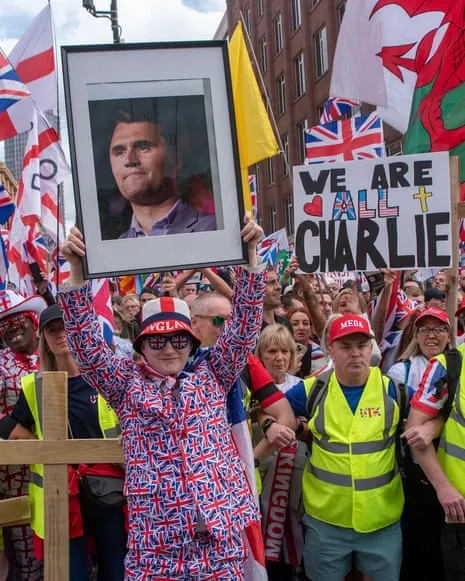The Way Massive London Far-Right March Revealed a Toxic Cross-Atlantic Exchange